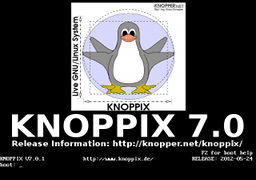 [knoppix bootscreen]