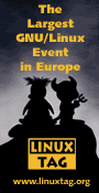 [LinuxTag Banner]